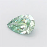 1.42ct Pear Lab Grown Diamond (Colour Fancy Vivid Green, Clarity VS1, IGI Certified)