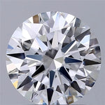 1.50ct Round Lab Grown Diamond (Colour D, Clarity VVS2, Cut EX, IGI Certified)