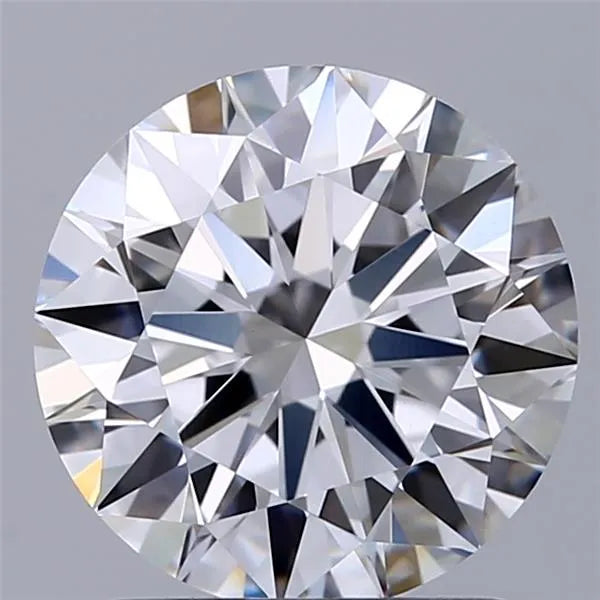1.50ct Round Lab Grown Diamond (Colour D, Clarity VVS2, Cut EX, IGI Certified)