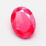 1.51ct Oval Lab Grown Diamond (Colour Fancy Vivid Red, Clarity VS2, IGI Certified)