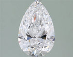 1.70ct Pear Lab Grown Diamond (Colour D, Clarity FL, IGI Certified)