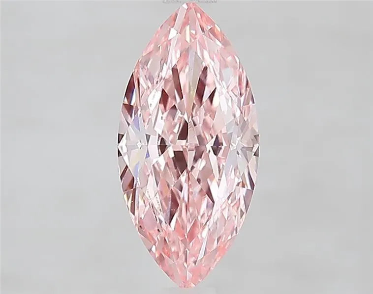 1.71ct Marquise Lab Grown Diamond (Colour Fancy Vivid Pink, Clarity VS1, IGI Certified)