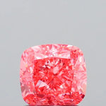 1.82ct Cushion modified Lab Grown Diamond (Colour Fancy Vivid Pink, Clarity VVS1, IGI Certified)