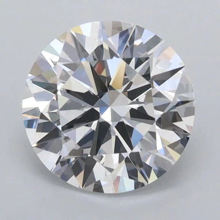 1.98ct Round Lab Grown Diamond (Colour D, Clarity FL, Cut ID, IGI Certified)