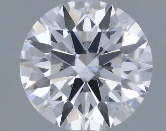 Diamante rotondo da 0,31 ct coltivato in laboratorio (colore D, purezza VVS2, taglio ID, IGI)
