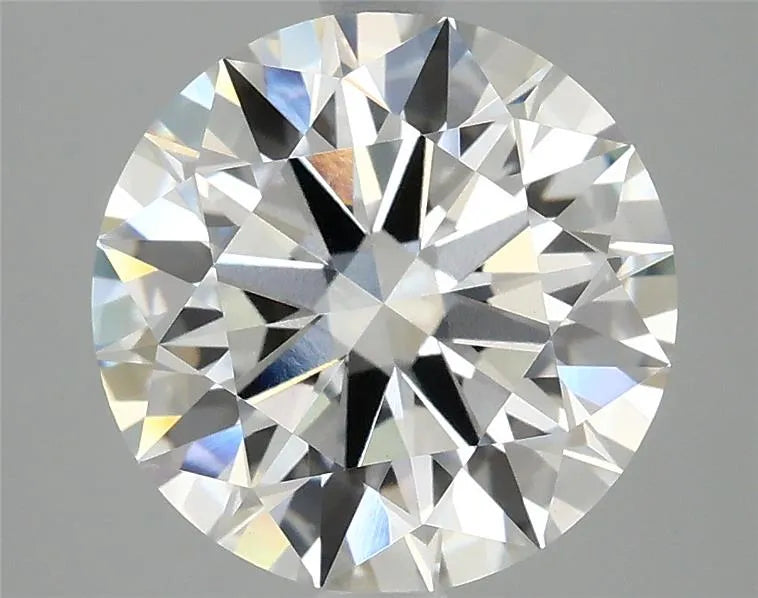 Diamante redondo cultivado em laboratório de 4,17 ct (cor G, pureza VVS2, ID de corte, IGI)