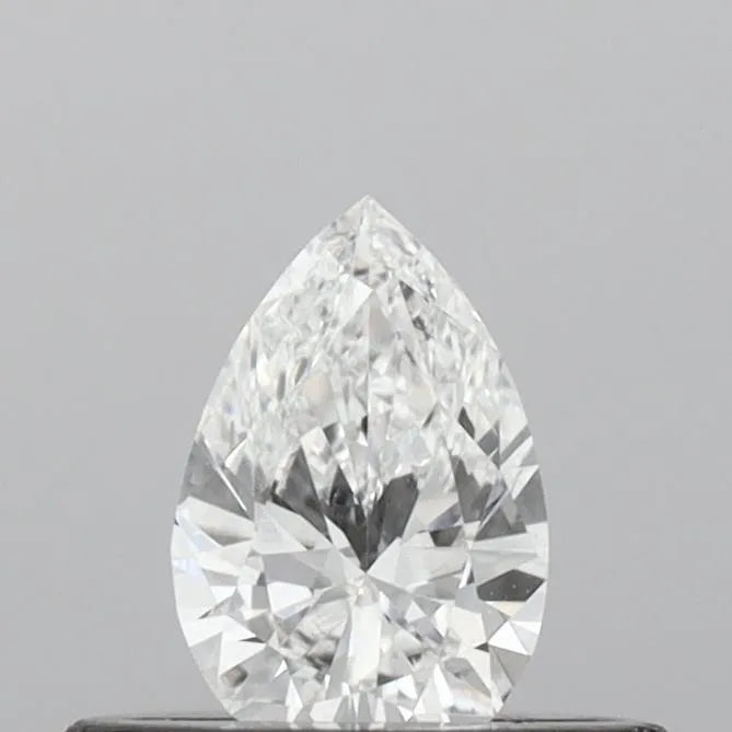 Diamante di laboratorio a forma di pera da 0,30 ct (colore E, purezza VS1, certificato IGI)