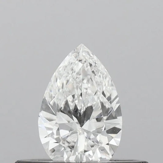 Diamante di laboratorio a forma di pera da 0,30 ct (colore E, purezza VS1, certificato IGI)