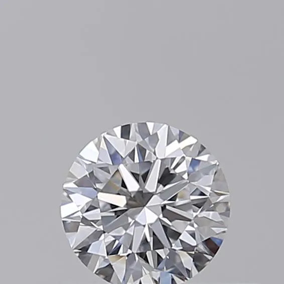 Diamante rotondo da 0,30 ct coltivato in laboratorio (colore D, purezza VVS2, taglio VG, certificato IGI)