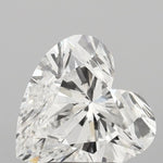 2.00ct Heart Lab Grown Diamond (Colour F, Clarity VS1, IGI Certified)