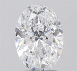 2.00ct Oval Lab Grown Diamond (Colour D, Clarity FL, IGI Certified)