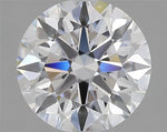 2.00ct Round Lab Grown Diamond (Colour D, Clarity VVS1, Cut ID, IGI Certified)