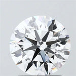 2.00ct Round Lab Grown Diamond (Colour D, Clarity VVS2, Cut EX, IGI Certified)