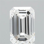 2.01ct Emerald Lab Grown Diamond (Colour F, Clarity VVS2, IGI Certified)