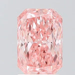 2.01ct Radiant Lab Grown Diamond (Colour Fancy Vivid Pink, Clarity VS1, IGI Certified)