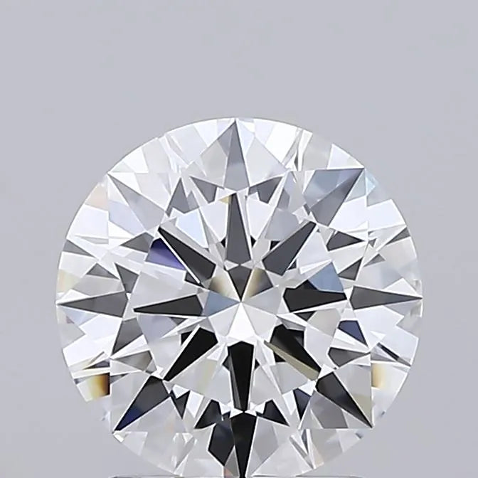 2.01ct Round Lab Grown Diamond (Colour D, Clarity FL, Cut ID, IGI Certified)