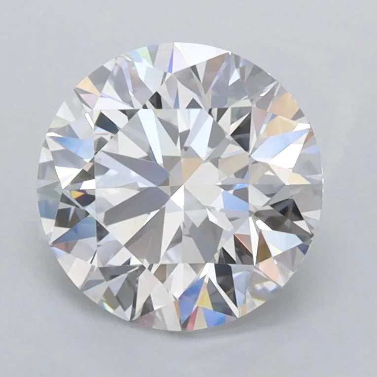 2.01ct Round Lab Grown Diamond (Colour D, Clarity FL, Cut ID, IGI Certified)