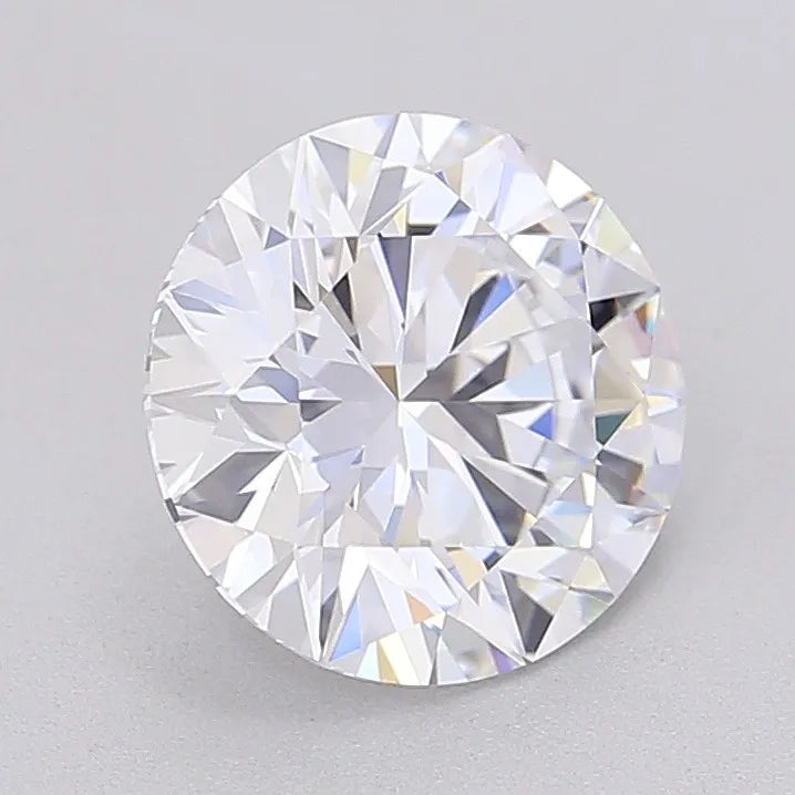 2.01ct Round Lab Grown Diamond (Colour D, Clarity FL, Cut ID, IGI Certified)