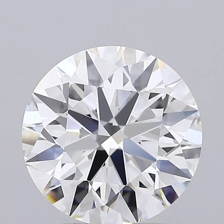 2.02ct Round Lab Grown Diamond (Colour E, Clarity IF, Cut ID, IGI Certified)