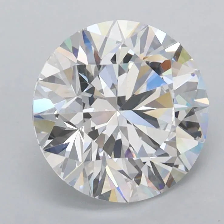 2.03ct Round Lab Grown Diamond (Colour D, Clarity FL, Cut ID, IGI Certified)