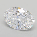 2.04ct Oval Lab Grown Diamond (Colour D, Clarity IF, Cut EX, GIA Certified)