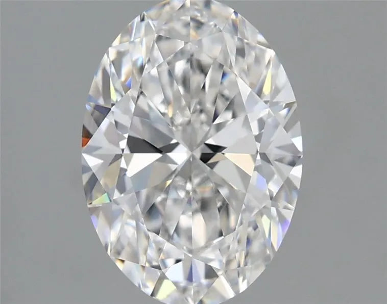 2.11ct Oval Lab Grown Diamond (Colour E, Clarity IF, IGI Certified)