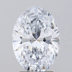 2.21ct Oval Lab Grown Diamond (Colour G, Clarity VVS1, IGI Certified)