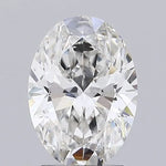 2.25ct Oval Lab Grown Diamond (Colour G, Clarity VS1, IGI Certified)