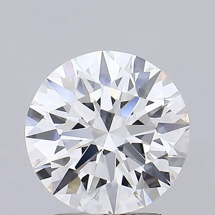 2.48ct Round Lab Grown Diamond (Colour D, Clarity IF, Cut EX, GIA Certified)