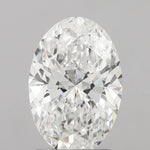 2.53ct Oval Lab Grown Diamond (Colour E, Clarity VVS2, IGI Certified)