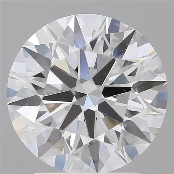 2.60ct Round Lab Grown Diamond (Colour D, Clarity VVS2, Cut ID, IGI Certified)