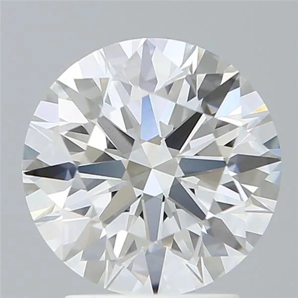 2.60ct Round Lab Grown Diamond (Colour D, Clarity VVS2, Cut ID, IGI Certified)