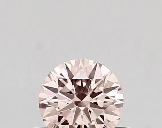 0.31ct Round Lab Grown Diamond (Colour Fancy Intense Pink, Clarity VS2, Cut ID, IGI Certified)