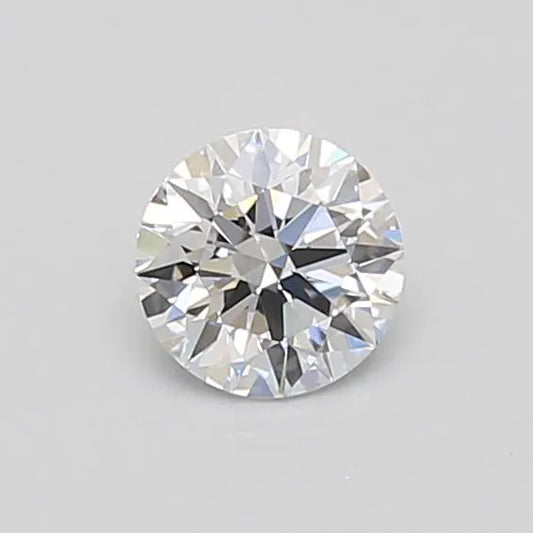 Diamante rotondo da 0,32 ct, creato in laboratorio (colore E, purezza IF, taglio ID, IGI)