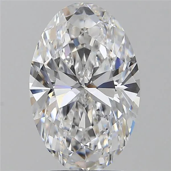 3.01ct Oval Lab Grown Diamond (Colour D, Clarity VS2, IGI Certified)