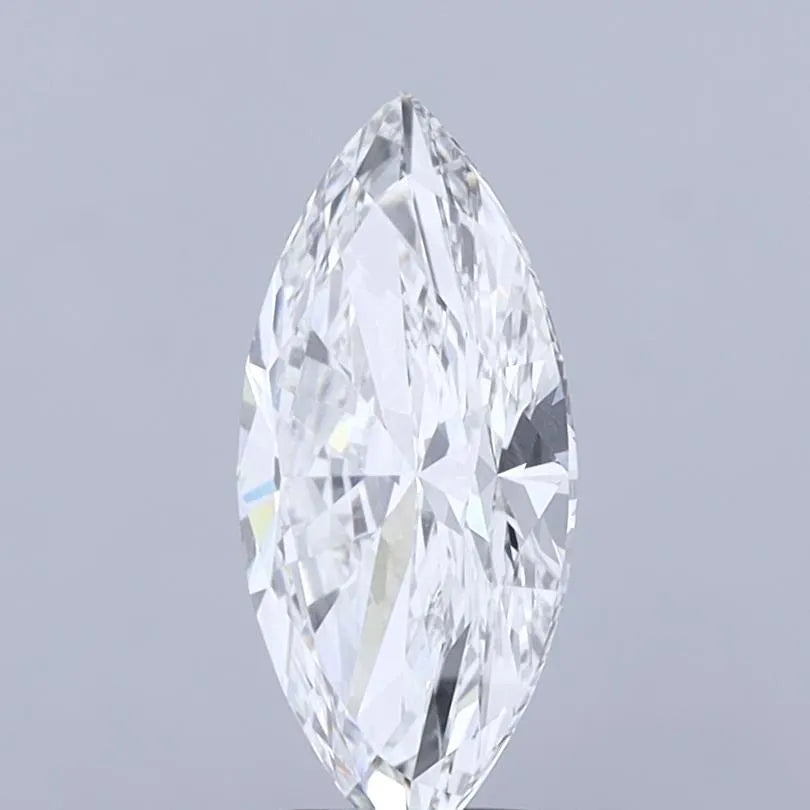 3.04ct Marquise Lab Grown Diamond (Colour G, Clarity VVS2, IGI Certified)