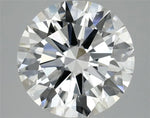 3.10ct Round Lab Grown Diamond (Colour F, Clarity VS1, Cut EX, IGI Certified)
