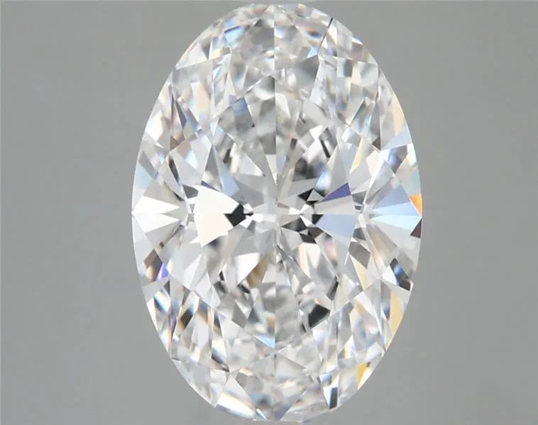 3.16ct Oval Lab Grown Diamond (Colour D, Clarity VVS1, IGI Certified)