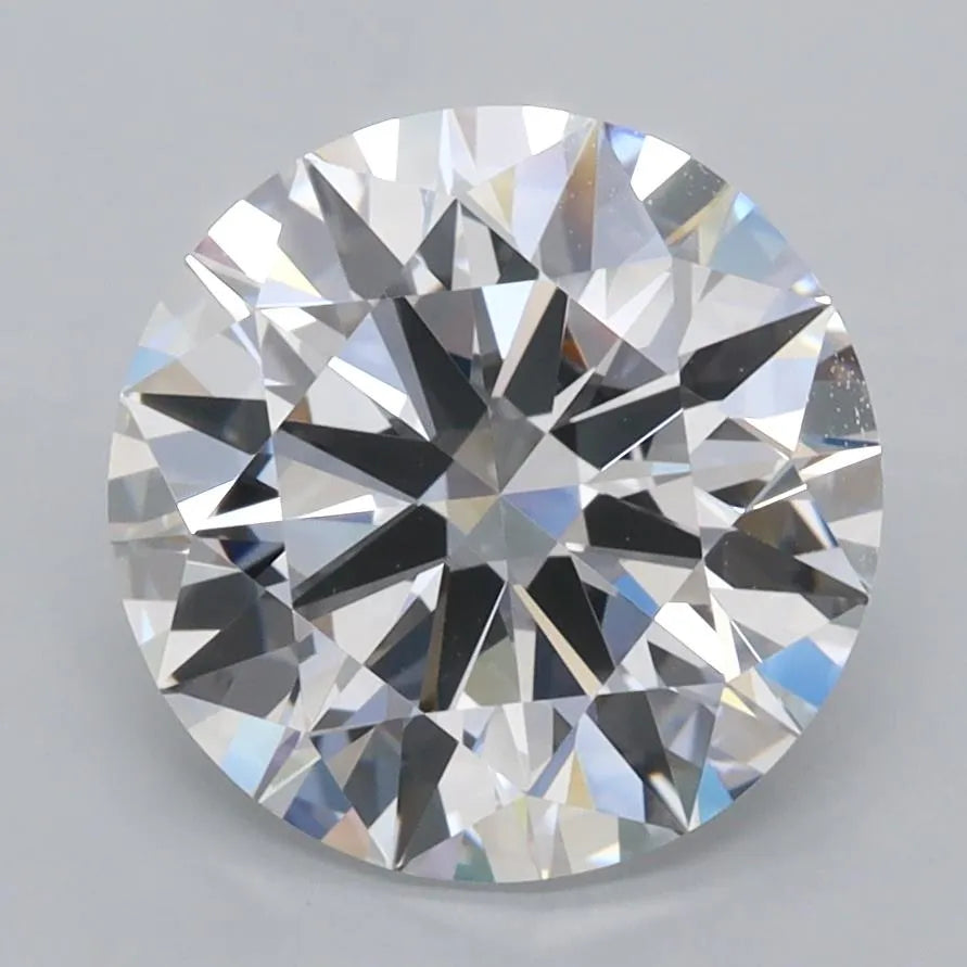 3.41ct Round Lab Grown Diamond (Colour D, Clarity FL, Cut ID, IGI Certified)