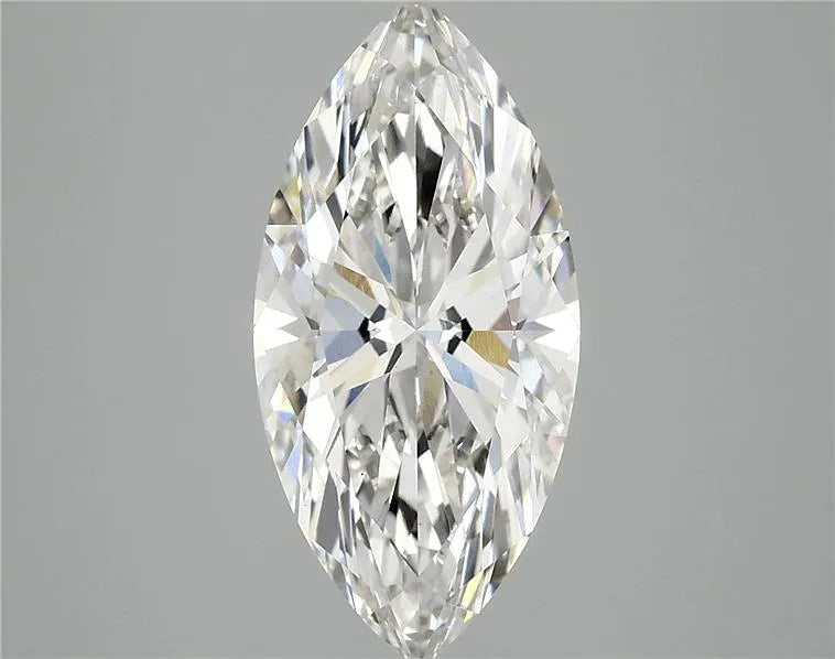 3.42ct Marquise Lab Grown Diamond (Colour G, Clarity VS1, IGI Certified)