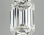 3.47ct Emerald Lab Grown Diamond (Colour G, Clarity VS2, IGI Certified)