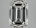 4.00ct Emerald Lab Grown Diamond (Colour F, Clarity VVS2, IGI Certified)