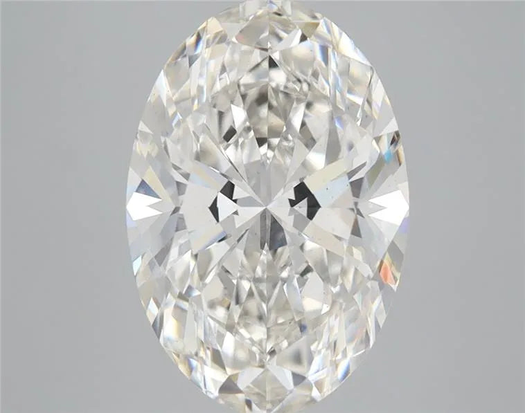 4.02ct Oval Lab Grown Diamond (Colour H, Clarity VS2, IGI Certified)