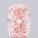 4.08ct Cushion modified Lab Grown Diamond (Colour Fancy Vivid Pink, Clarity VVS1, IGI Certified)