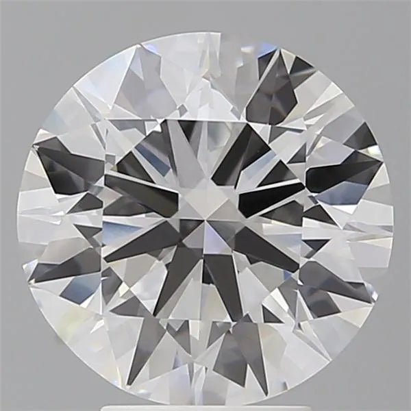 4.50ct Round Lab Grown Diamond (Colour E, Clarity VVS2, Cut EX, IGI Certified)