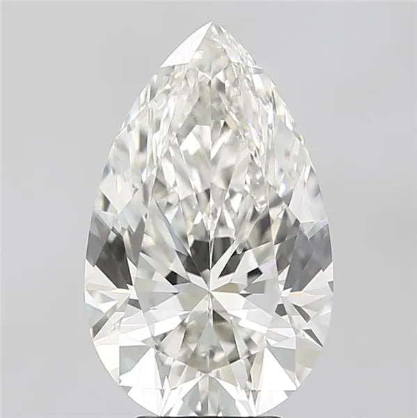 4.52ct Pear Lab Grown Diamond (Colour H, Clarity VVS2, IGI Certified)