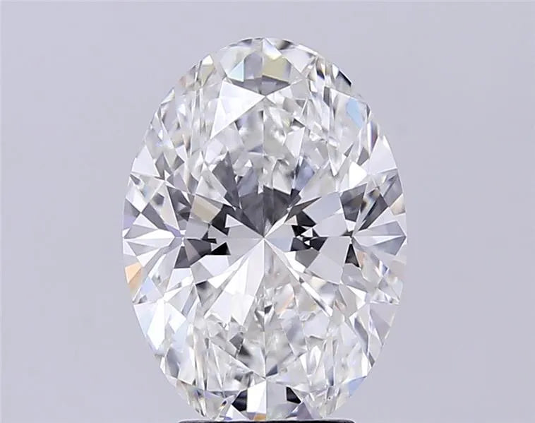 4.55ct Oval Lab Grown Diamond (Colour F, Clarity VVS2, IGI Certified)
