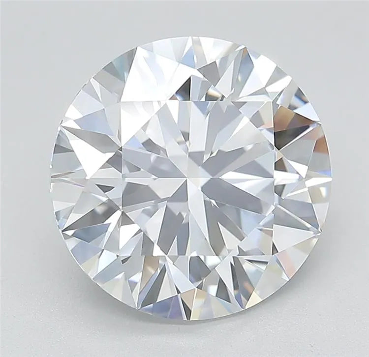 4.80ct Round Lab Grown Diamond (Colour Faint Blue, Clarity FL, Cut EX, GIA Certified)