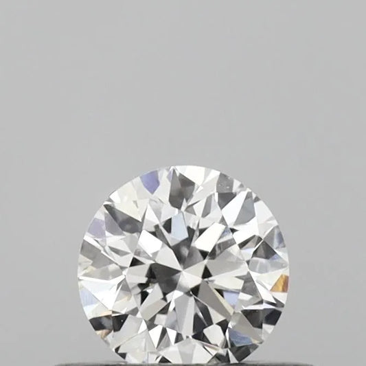 Diamante rotondo da 0,30 ct coltivato in laboratorio (colore D, purezza VS2, taglio ID, certificato IGI)