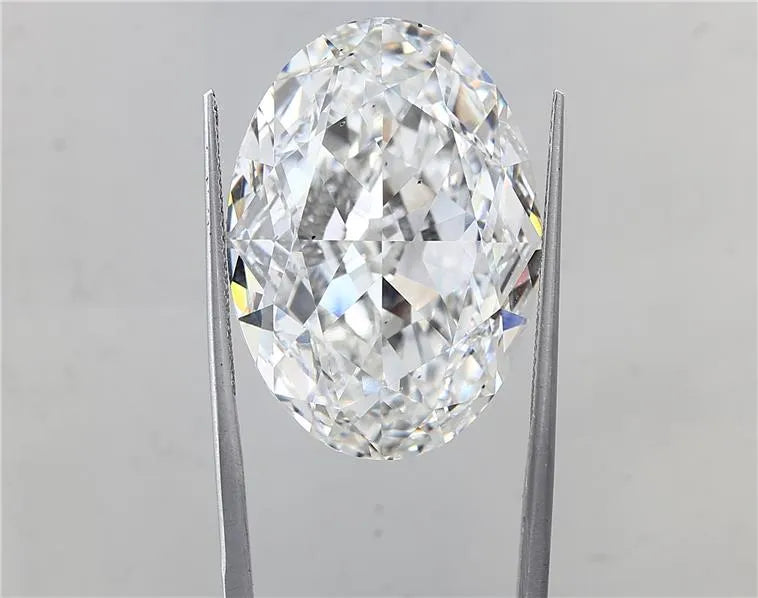 43.72ct Oval Lab Grown Diamond (Colour F, Clarity VS2, IGI Certified)